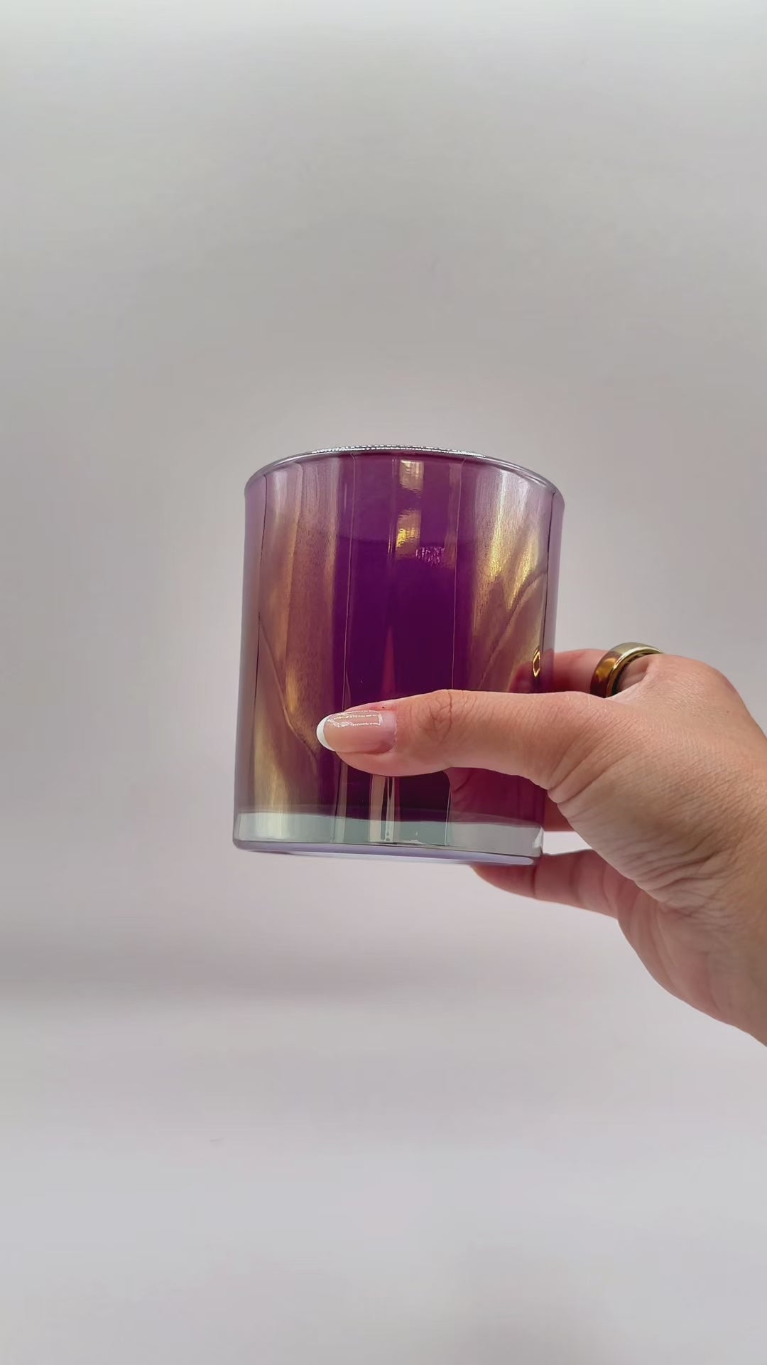 Havana pixie iridescent candle jars