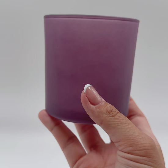 lavender candle jar