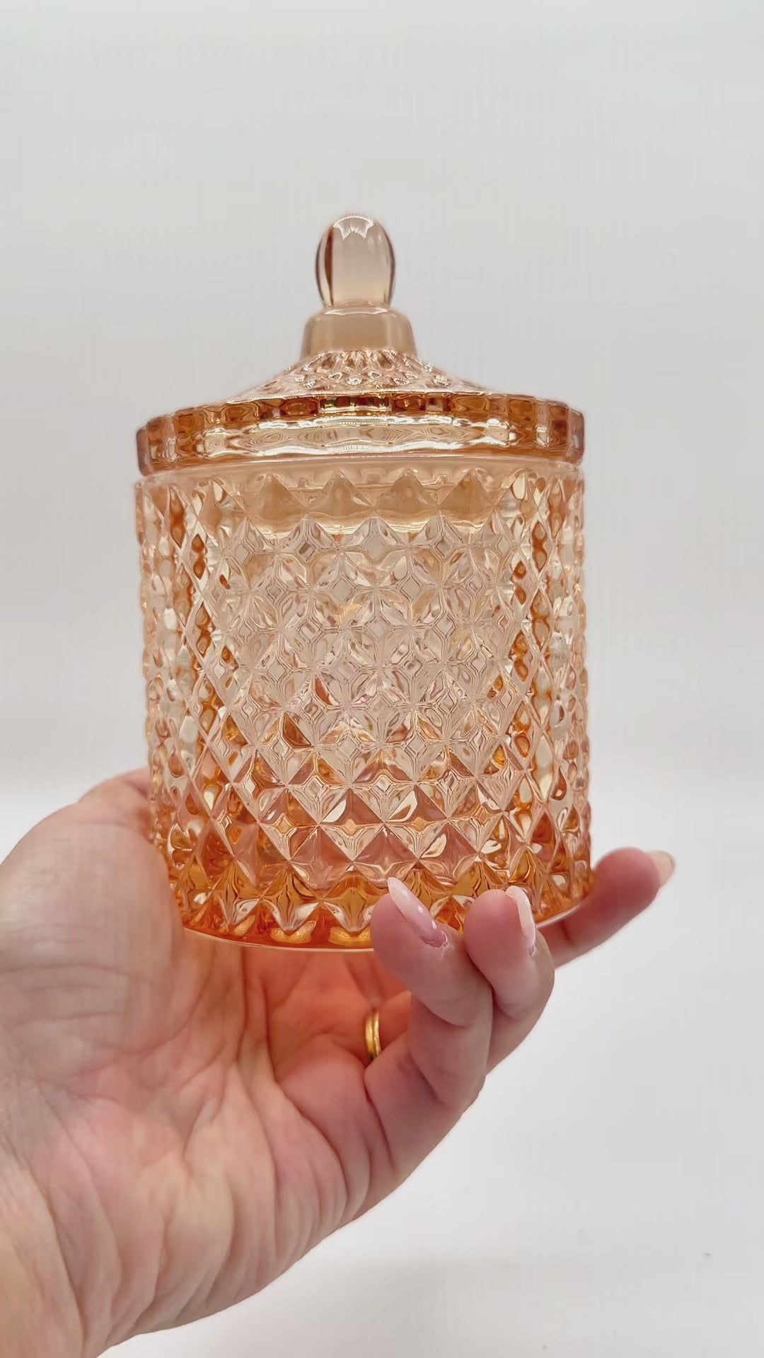 bronze candle vessel