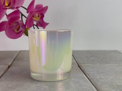 Monticiano Pearl Iridescent Candle Vessel