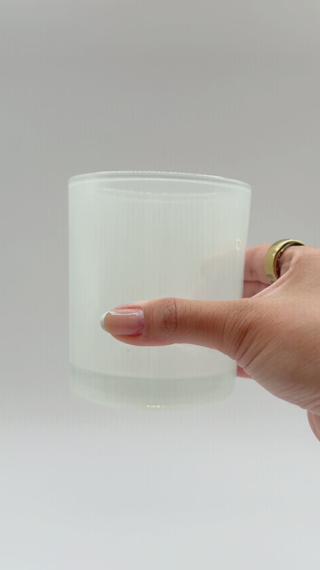 crystal white candle jar havana