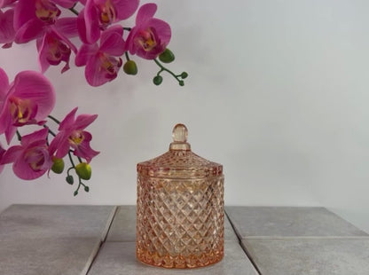 10 Oz France Clear Bronze Candle Vessel