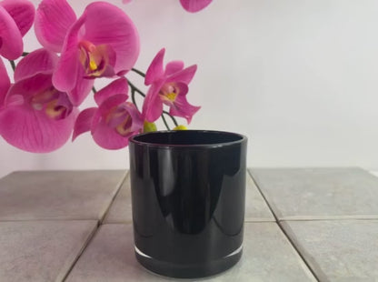 Monticiano Black Candle Vessel