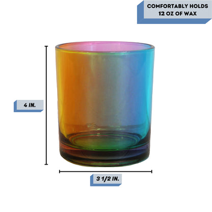 rainbow-candle-glass-measurements Havana