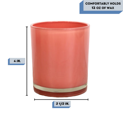 salmon-candle-glass-measurements Havana