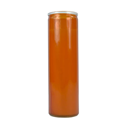 Tall Colored Glass Container Candles