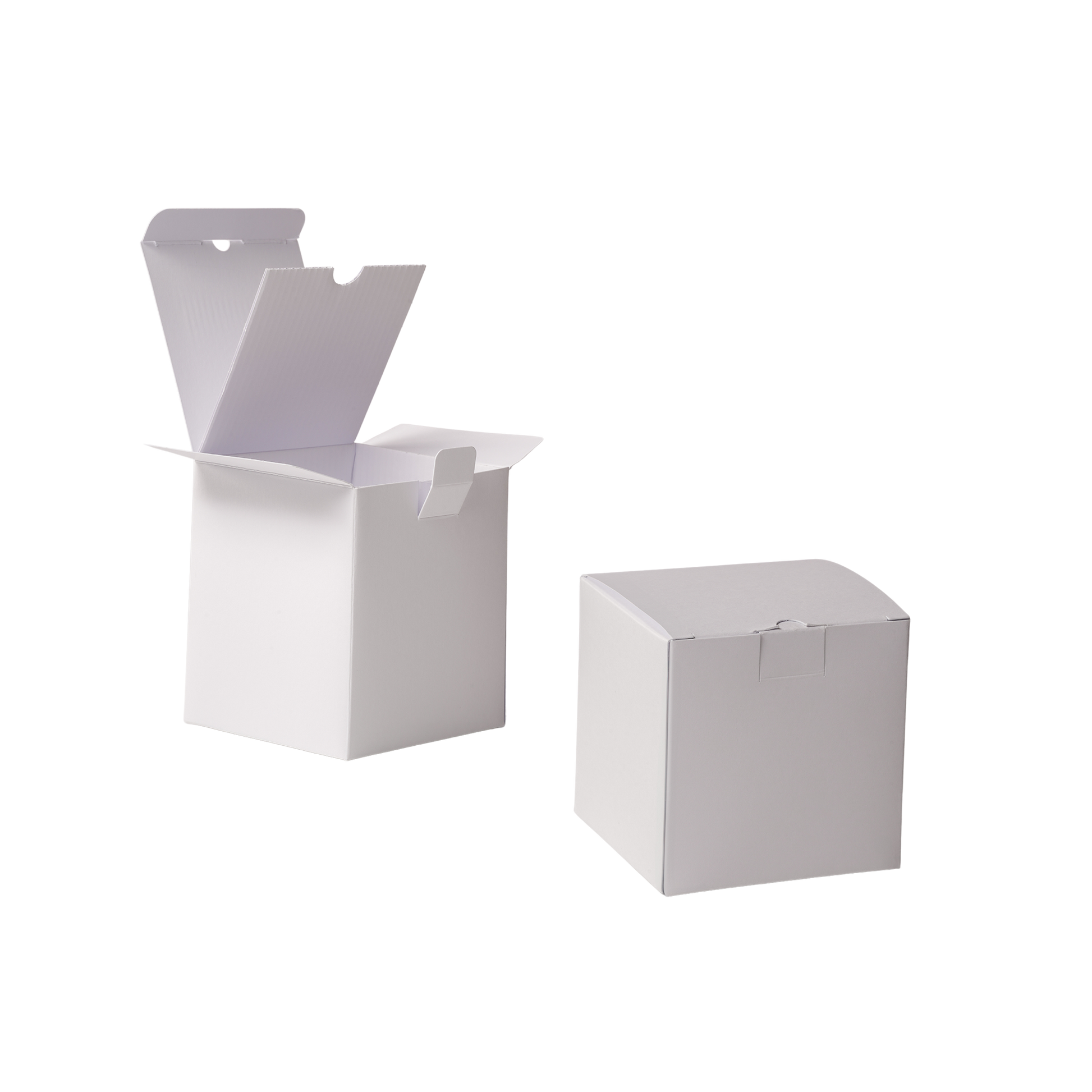 white candle box with insert Monticiano