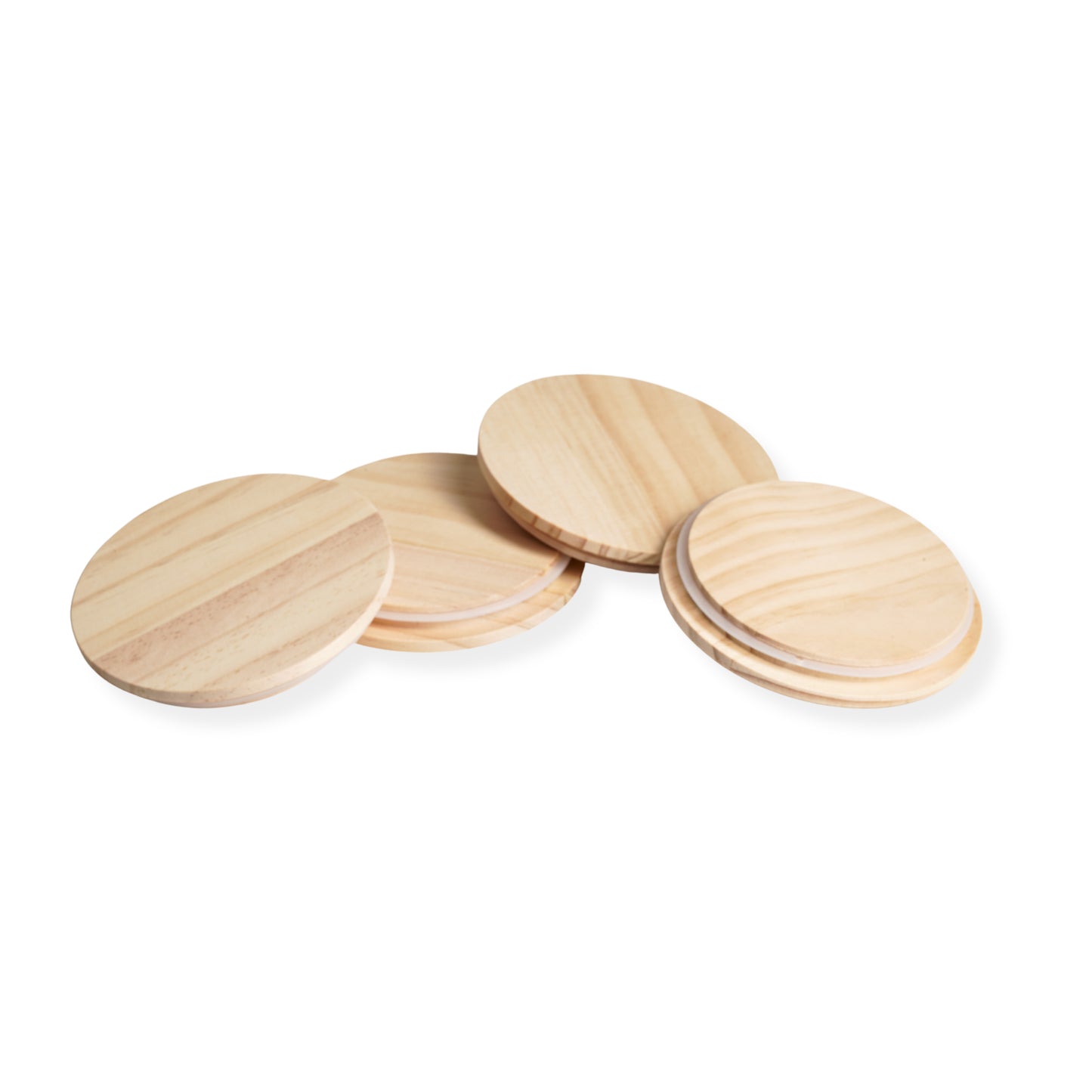 wood candle jar lid for Bella jar